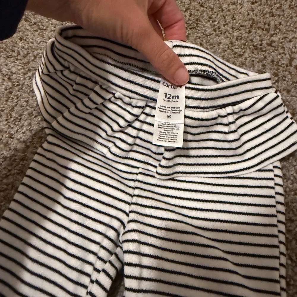 Carter’s Striped Leggings 12M
